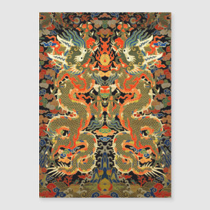 Chinesische Drachenkunst Magnetkarte