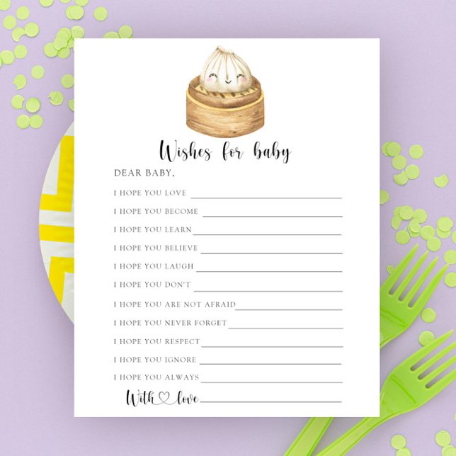 Chinesische duftende Babydusche Wünsche für das Ba (Von Creator hochgeladen)