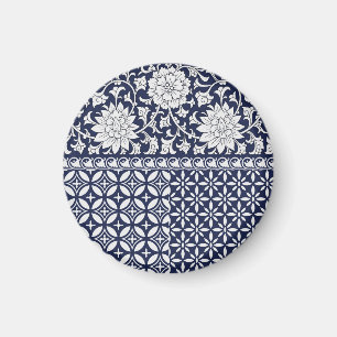 Chinesische Eleganz: Nahtlose Verzierung Magnet