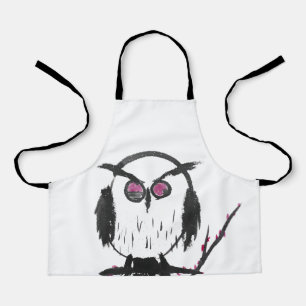 Chinesische Eule - Schürze