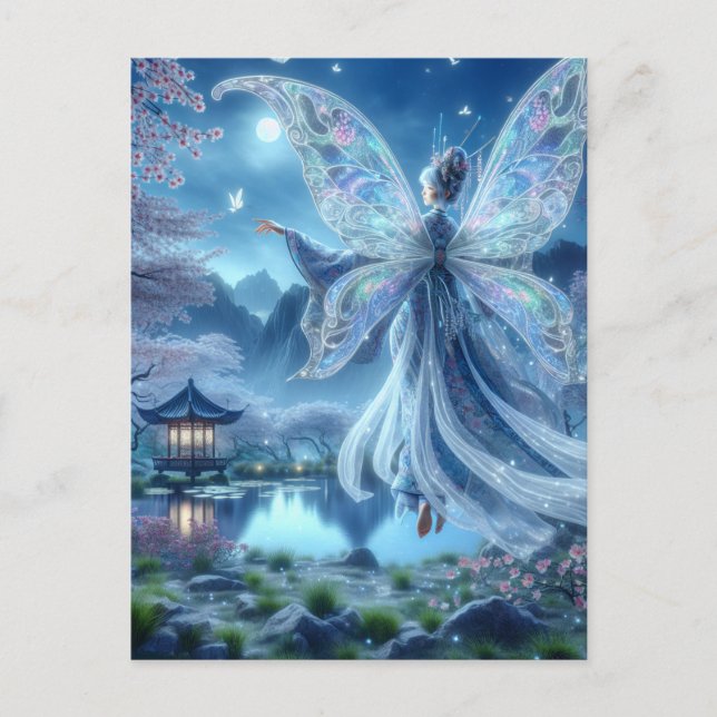 Chinesische Fairy Postkarte (Vorderseite)
