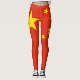 chinesische Flagge (China) Leggings