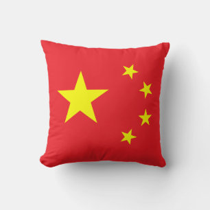 Chinesische Flagge Kissen