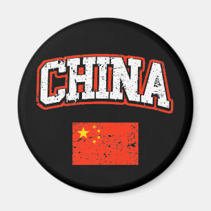 Chinesische Flagge Magnet