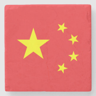 Chinesische Flagge Steinuntersetzer