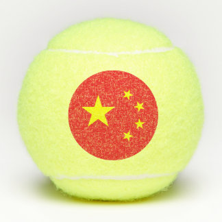 Chinesische Flagge Tennisbälle