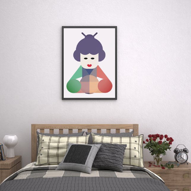 Chinesische Frauenkunst Leinwanddruck (Von Creator hochgeladen)