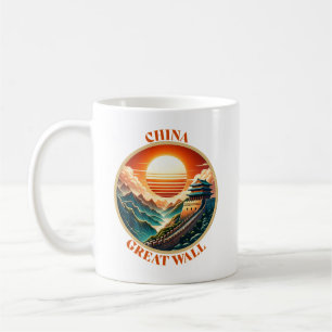 Chinesische Große Mauer Kaffeetasse