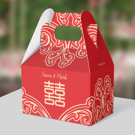 Chinesische Hochzeit Danke Favor Box Geschenkschachtel