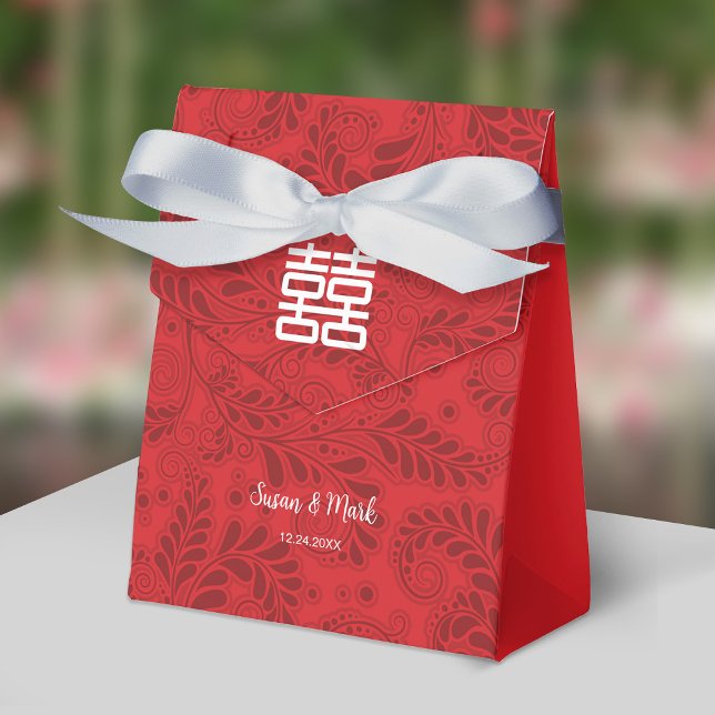 Chinesische Hochzeit Dankeschön-Box Geschenkschachtel (Von Creator hochgeladen)