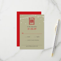 Chinesische Hochzeit doppeltes Glück Fairy Lights 