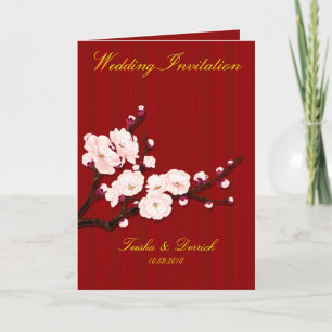 Chinesische Hochzeitskarte von Kanjiz Einladung