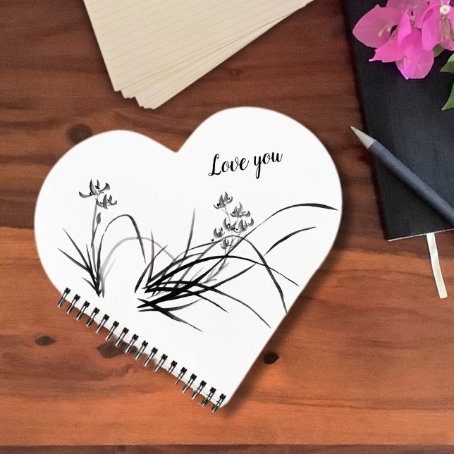 Chinesische Iris im Frühling Notizbuch (Von Creator hochgeladen)