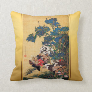 Chinesische japanische Kunst Pillow1 des Kissen