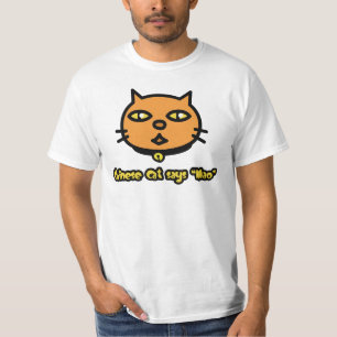 Chinesische Katze sagt "Mao" T-Shirt