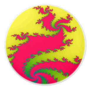Chinesische Keramik des Fraktals des Neujahrs Keramikknauf