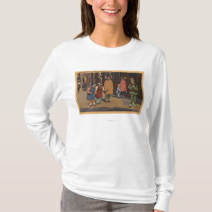Chinesische Kinder in Chinatown San Francisco, CA T-Shirt