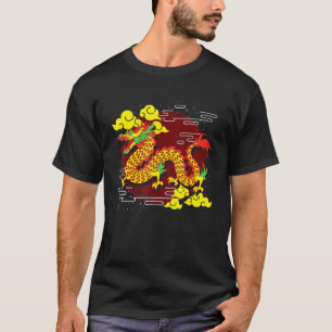 Chinesische Kultur Mythische Tierfantasy-Kreatur A T-Shirt
