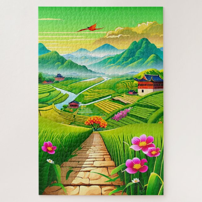 Chinesische Landschaft (Vertikal)