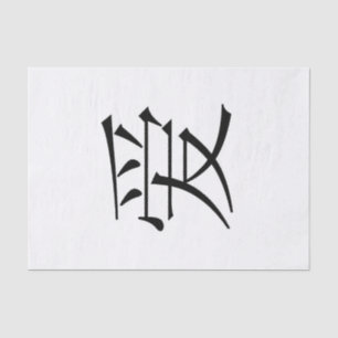 Chinesische Liebe Seidenpapier