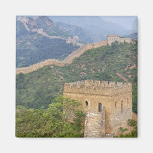 Chinesische Mauer bei Jinshanling, China. 2 Magnet