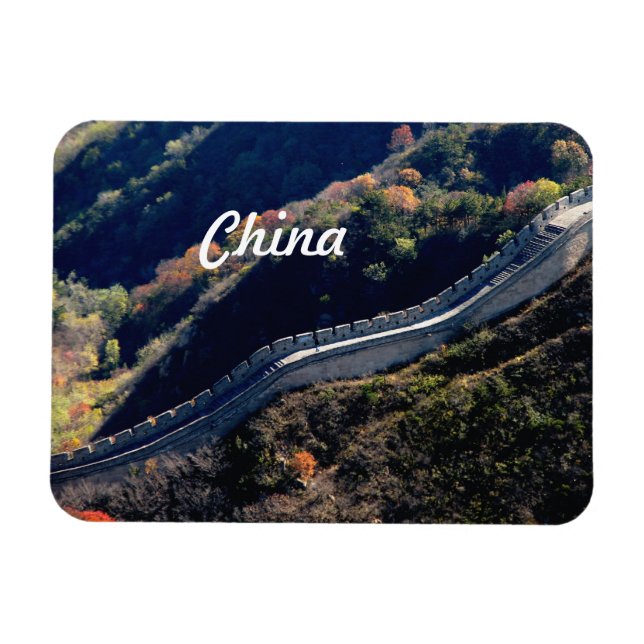 Chinesische Mauer Magnet (Horizontal)