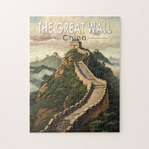 Chinesische Mauer Reise Kunst Vintage