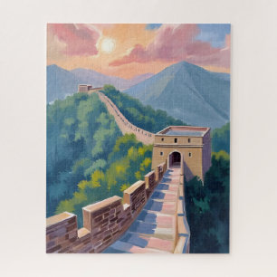 Chinesische Mauer   Reise Malerei