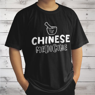 Chinesische Medizin Heilkräuter Kräutertherapie T-Shirt