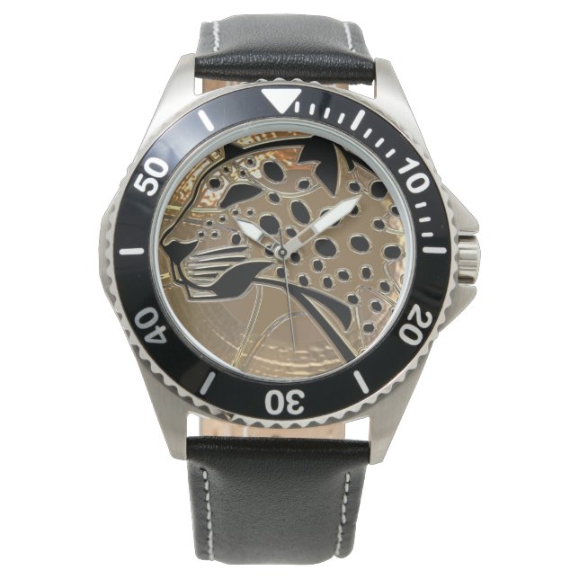 Chinesische Metallschmiede Armbanduhr (Vorderseite)