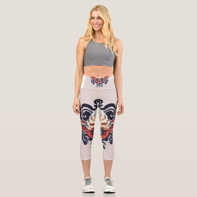 Chinesische mythische Leggings (Vorderseite)