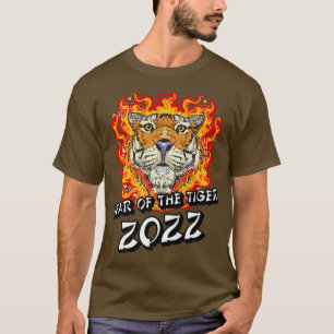 Chinesische Neujahre 2022 Jahr des Tiger Zodiac Lu T-Shirt