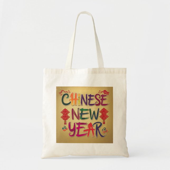 Chinesische Neujahrsänderung Tragetasche (Vorne)