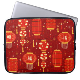 Chinesische Neujahrsleuchten Laptopschutzhülle