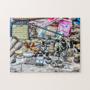 Chinesische Objekte Verstecktes Objekt Jigsaw Puzz