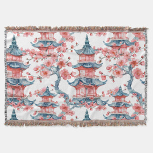Chinesische Pagode mit Kirschblüten (6) Decke