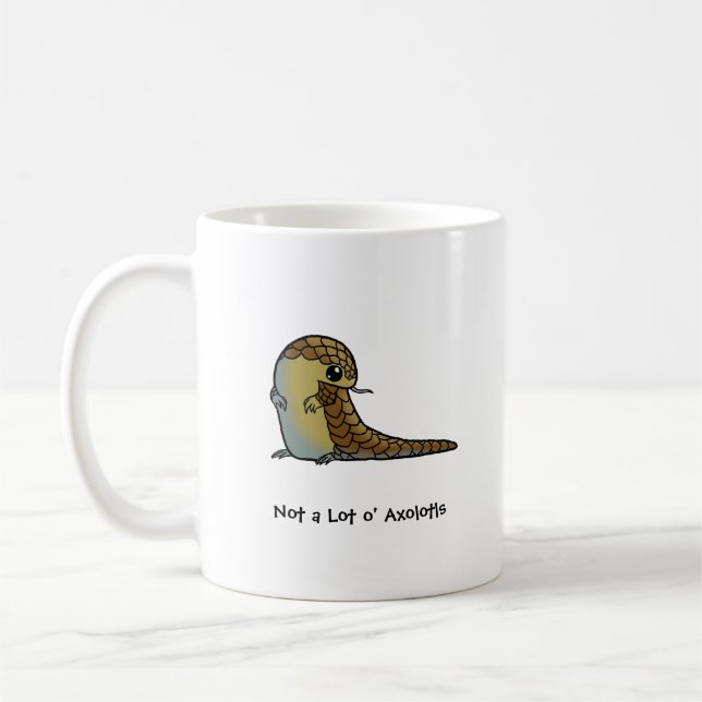 Chinesische Pangolin-Tasse Kaffeetasse (Links)
