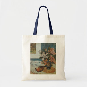 Chinesische Päonien und Mandoline von Paul Gauguin Tragetasche