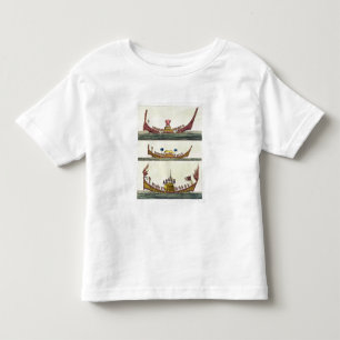 Chinesische Schiffe Cochin, Illustration von Kleinkind T-shirt
