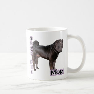 Chinesische Shar-Pei-Mama 4 Kaffeetasse