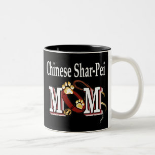 Chinesische Shar-Pei-Mama-Tasse Zweifarbige Tasse