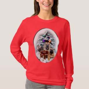 Chinesische Shar-Pei-Weihnachtsgeschenke T-Shirt