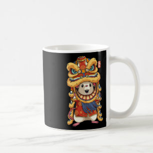 Chinesische Shirts für Männer, die Rat Drago tanze Kaffeetasse