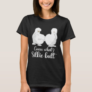 Chinesische Silkies Silkie-Hühnerfarmer Seidenhuhn T-Shirt