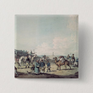 Chinesische Soldaten Button