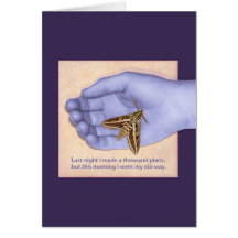 Chinesische Sprichwortkarte