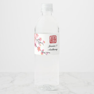 Chinesische Tintenmalerei Blumenvogelhochzeit