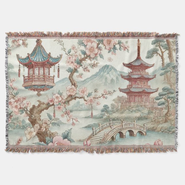Chinesische Toilette Decke (Vorderseite)