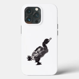 Chinesische Tuschekunst mit Entenmotiv Case-Mate iPhone Hülle
