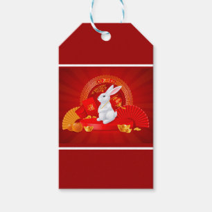 Chinesische Weihnachtsmarke Geschenkanhänger